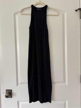Zara ribbed tank midi dresss. Size medium